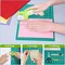 Rotary Cutter Set, Self Healing Sewing Mats Rotary Cutter and Mat 45mm Rotary Fabric Cutter Set with 2 Blades Rotary Cutting Mat for Crafts Fabric Quilting Hobby (9" x 12" (A4))